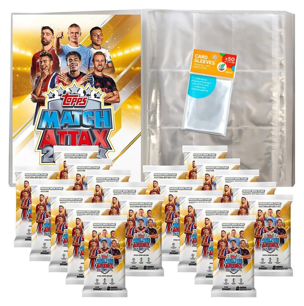Zestaw kart kolekcjonerskich UCC Match Attax Liga Mistrzów Zdjęcie produktu 