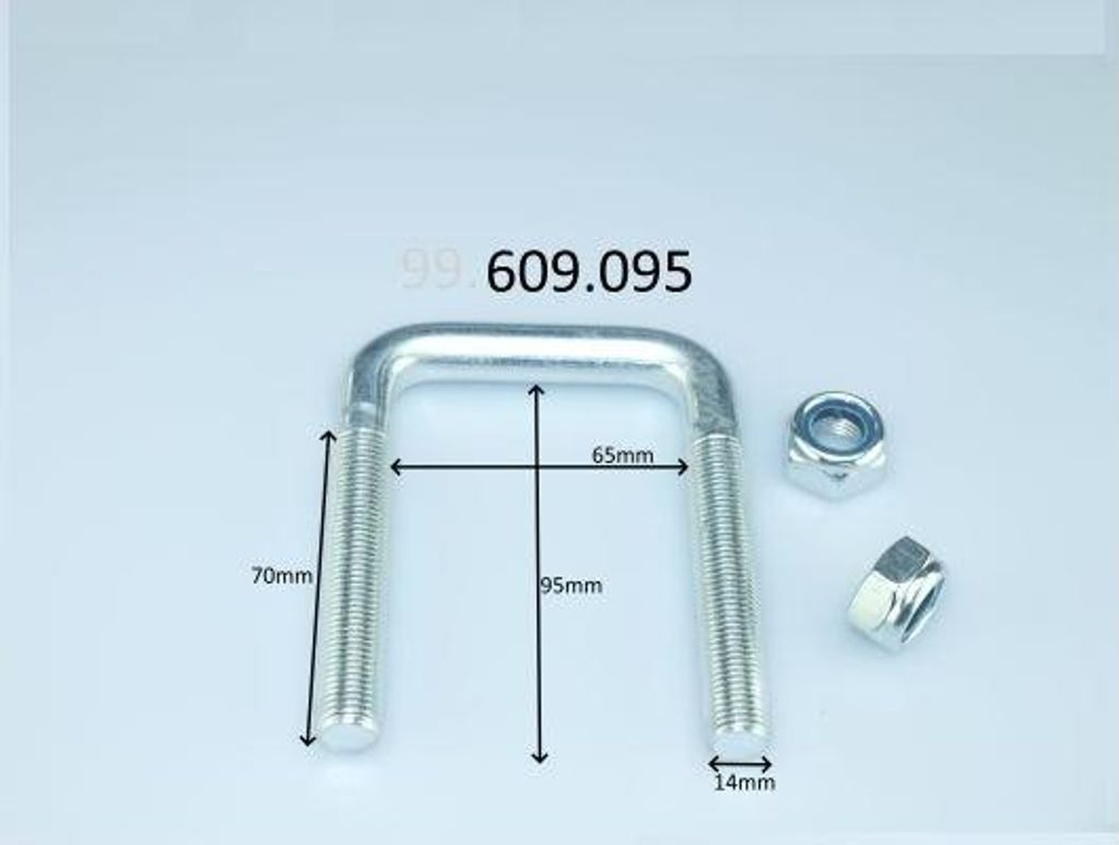 CS Germany Federbride 99.609.095 für FORD Transit Mk6 Kasten (V347, V348, FA) 95mm