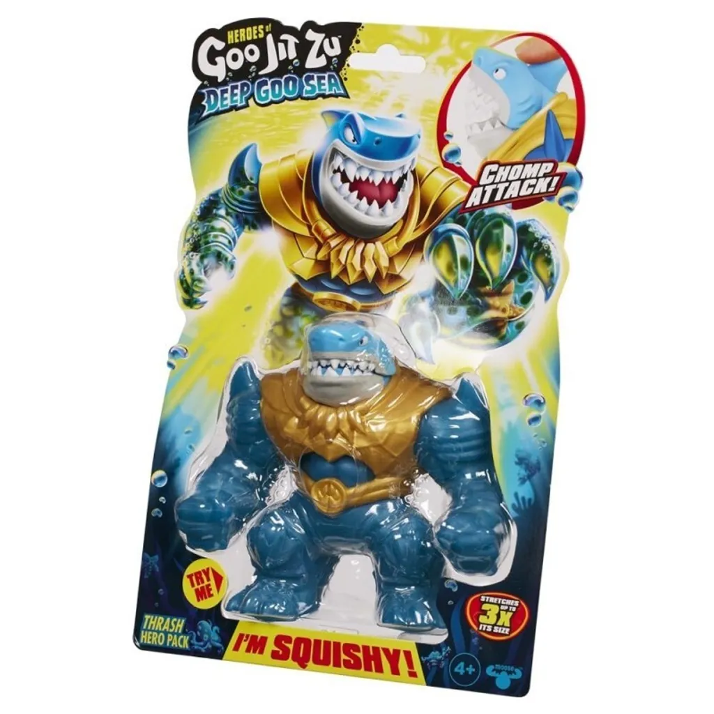 Heroes of Goo Jit Zu Deep Goo Sea Thrash Figurine Bandai CO42565