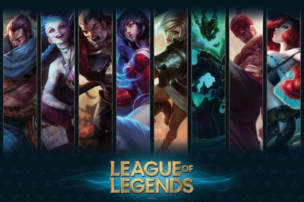 Poster League of Legends - Champions