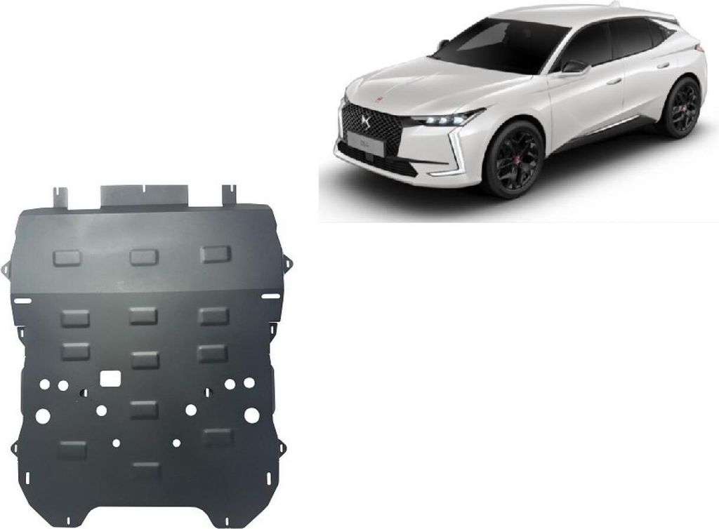 Stahl Unterfahrschutz für Motor Citroen DS4 II