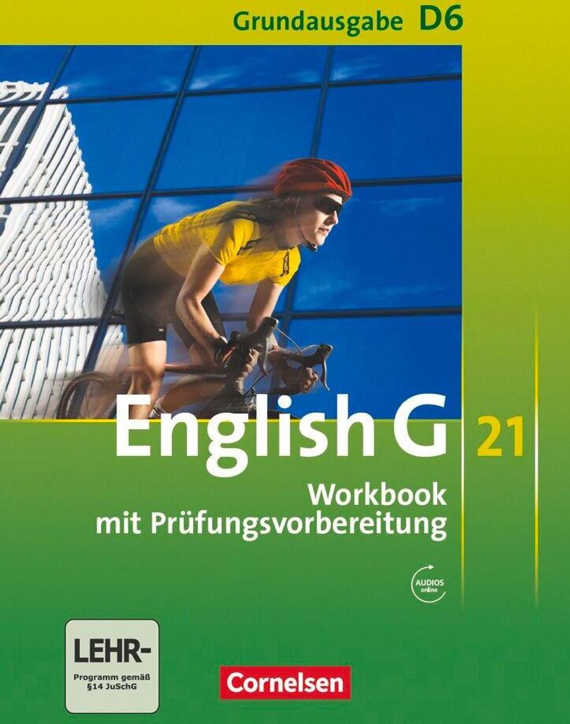 English G 21. Grundausgabe D 6. Workbook mit Audios online Produktbild 
