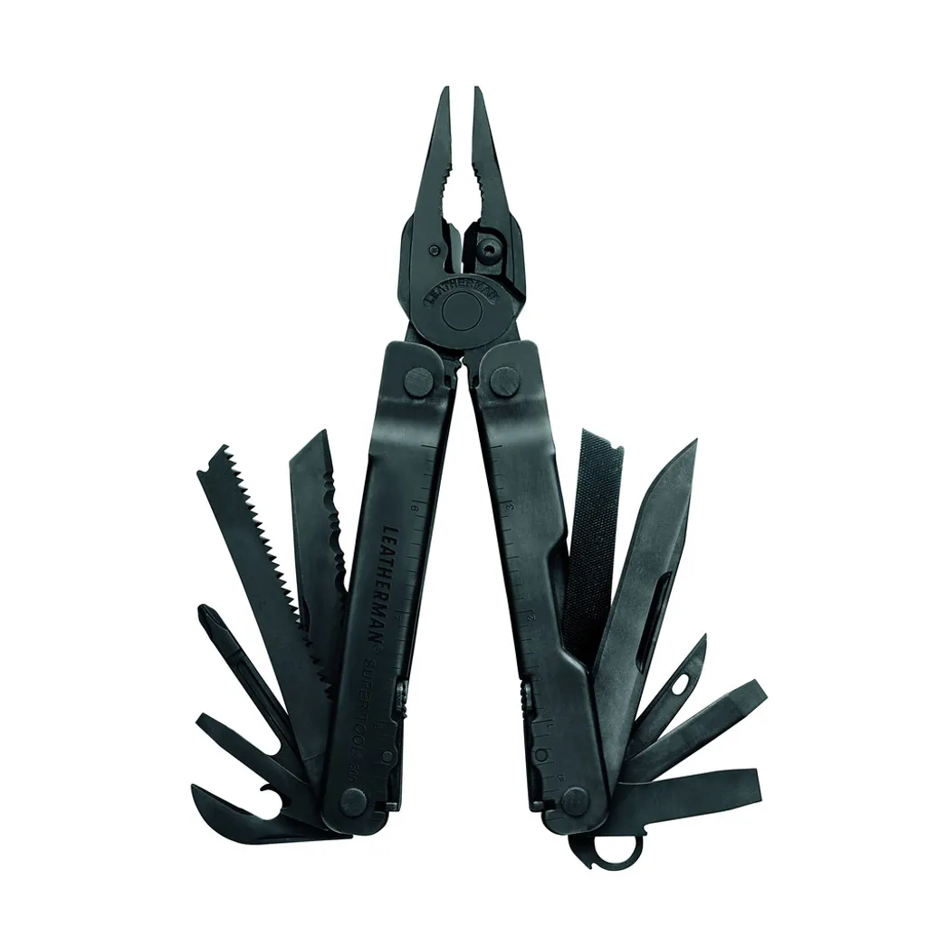 Leatherman Super Tool 300 Black avec 19 outils et finition tactique