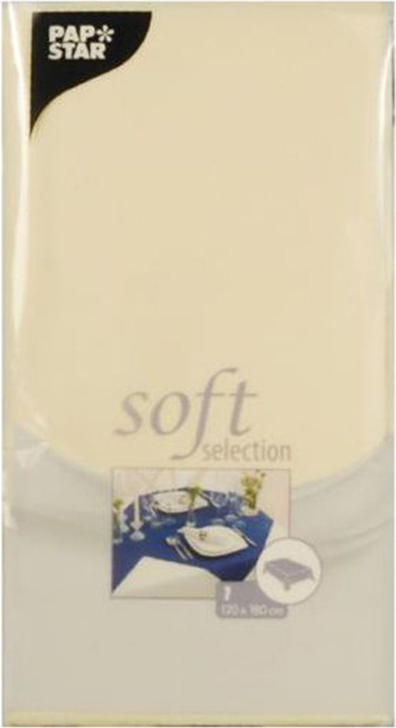 STARPAK Tischdecke "soft selection" creme aus PP-Vlies 1,20 Produktbild 
