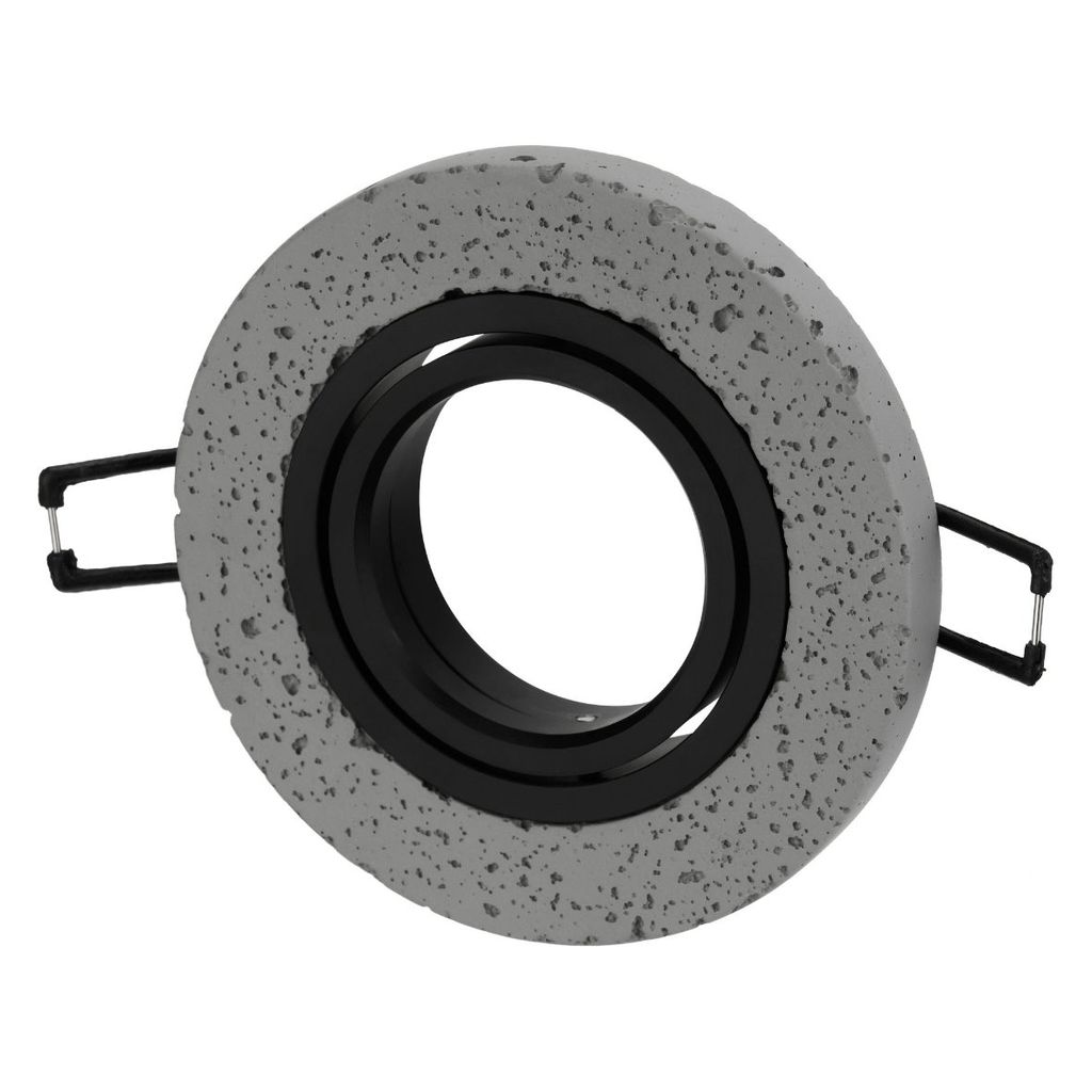 Telaio di montaggio in alluminio Spot GU10 BETON - rotondo Immagine del prodotto 