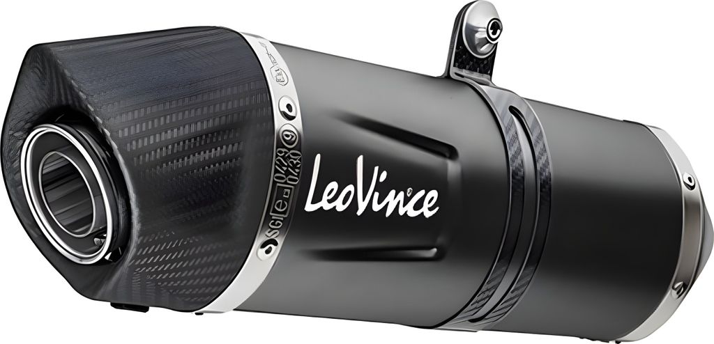 LeoVince LV One Evo Black Slip-On Auspuff für APRILIA SX Produktbild 