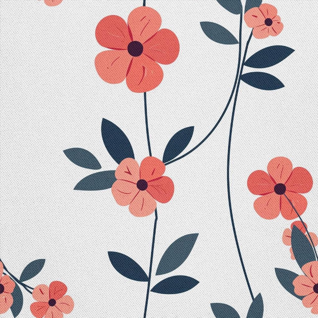 OUTDOOR DEKOSTOFFE OXFORD - Motiv Blumen I DX5101