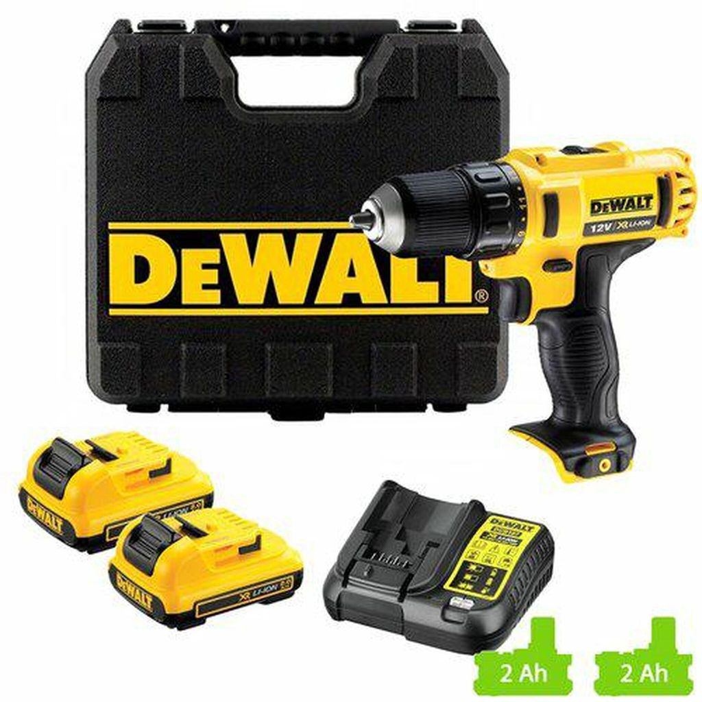DEWALT Akkuschrauber 18V DCD708D1T mit 1x 2,0Ah Akku