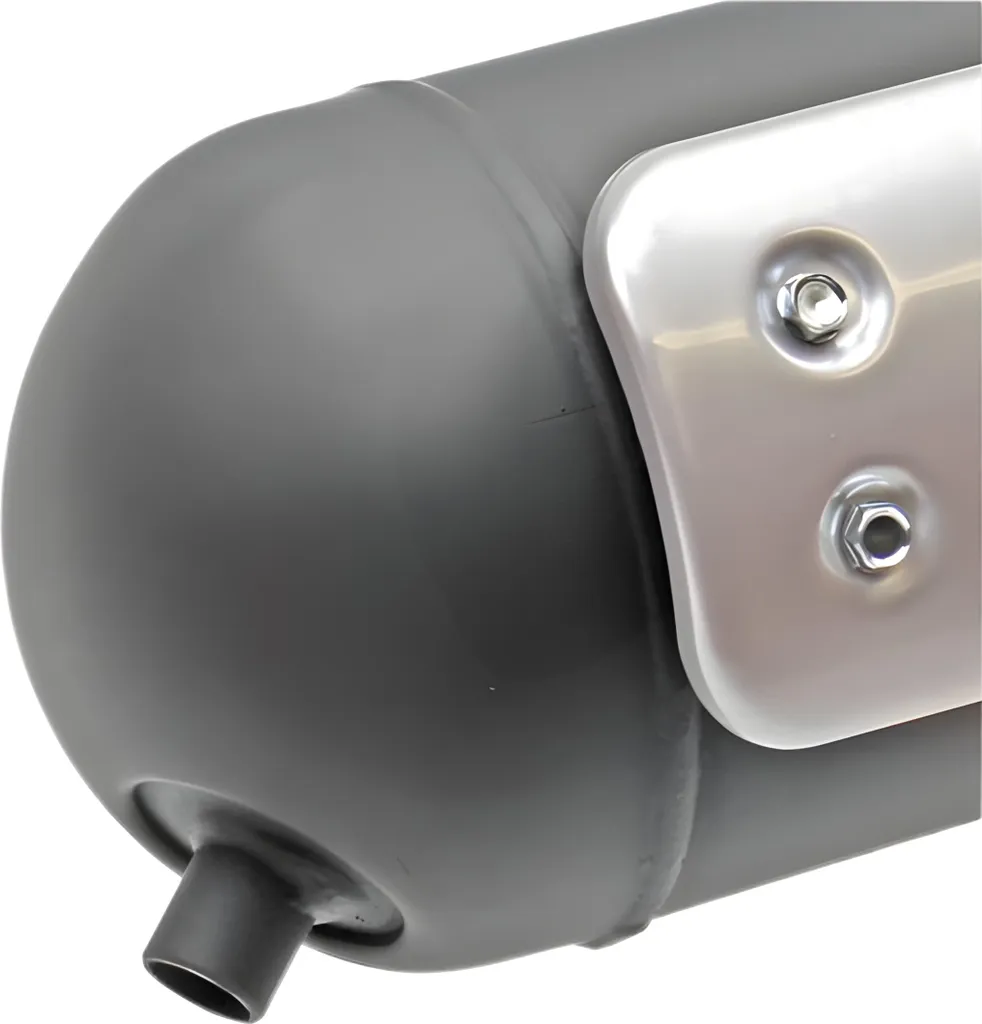 Pot Tecnigas Basic Noir Homologué CE pour Motorisation Piaggio ET2 2T - 2