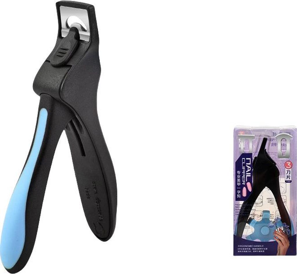 INF Nagelknipser U-Form Nagelknipser Blau