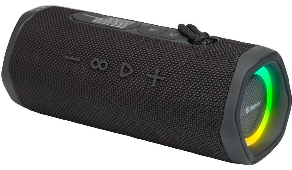 Denver BTV-223B BLACK, 20 W, 2 W, Kabellos, Schwarz, Produktbild 