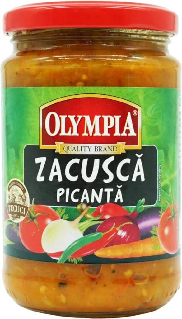 Olympia Zacusca de vinete picanta pikante Gemüsezubereitung Produktbild 