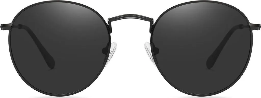 Anti-Éblouissement : Lunettes de Soleil Rondes Polarisées DUCO Rétro DC3048