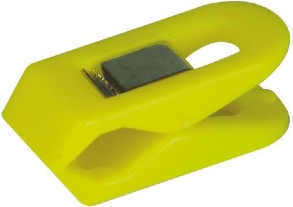 Briefklemmer Multi Clip Pegy 10x25mm VE=100 Stück gelb Produktbild 