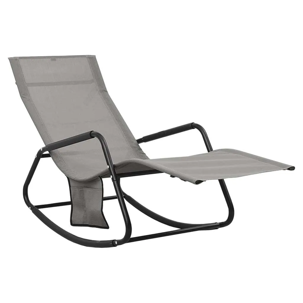 Sdraio Giardino Design in Textilene e Acciaio - Relax di Lusso