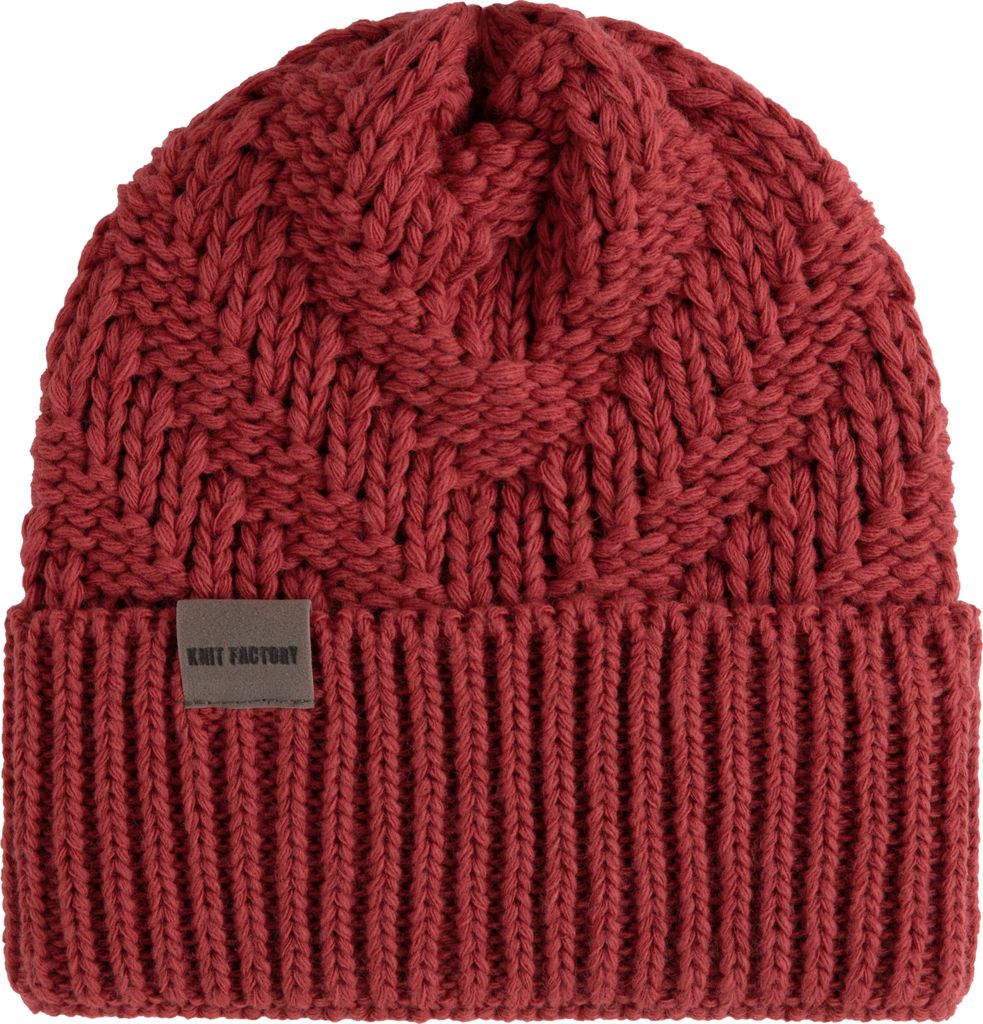 Knit Factory Sally Mütze - Baked Apple - One Size Produktbild 