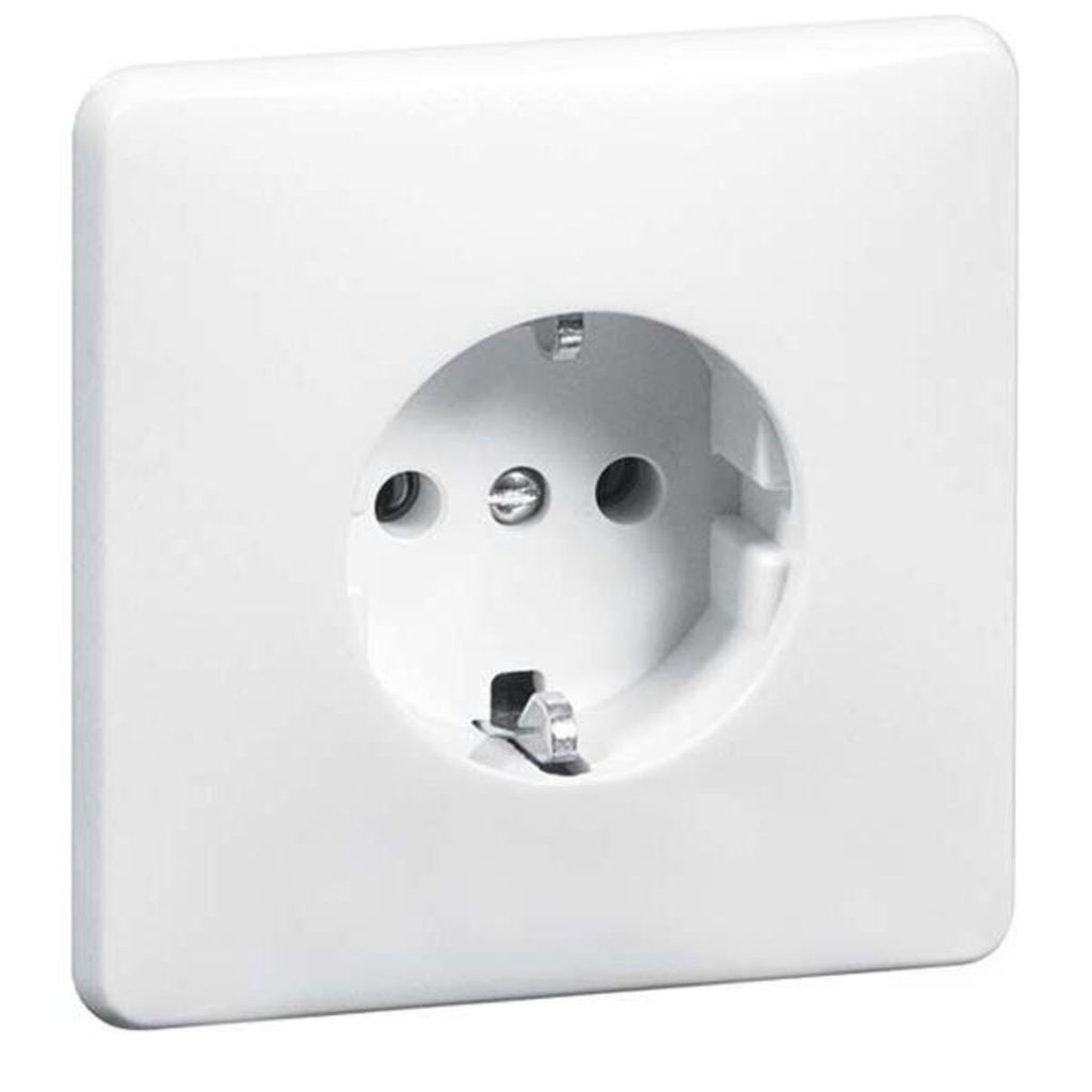 Peha SCHUKO-Steckdose ws 16A 250V Steckklemm. D 80.6511 V