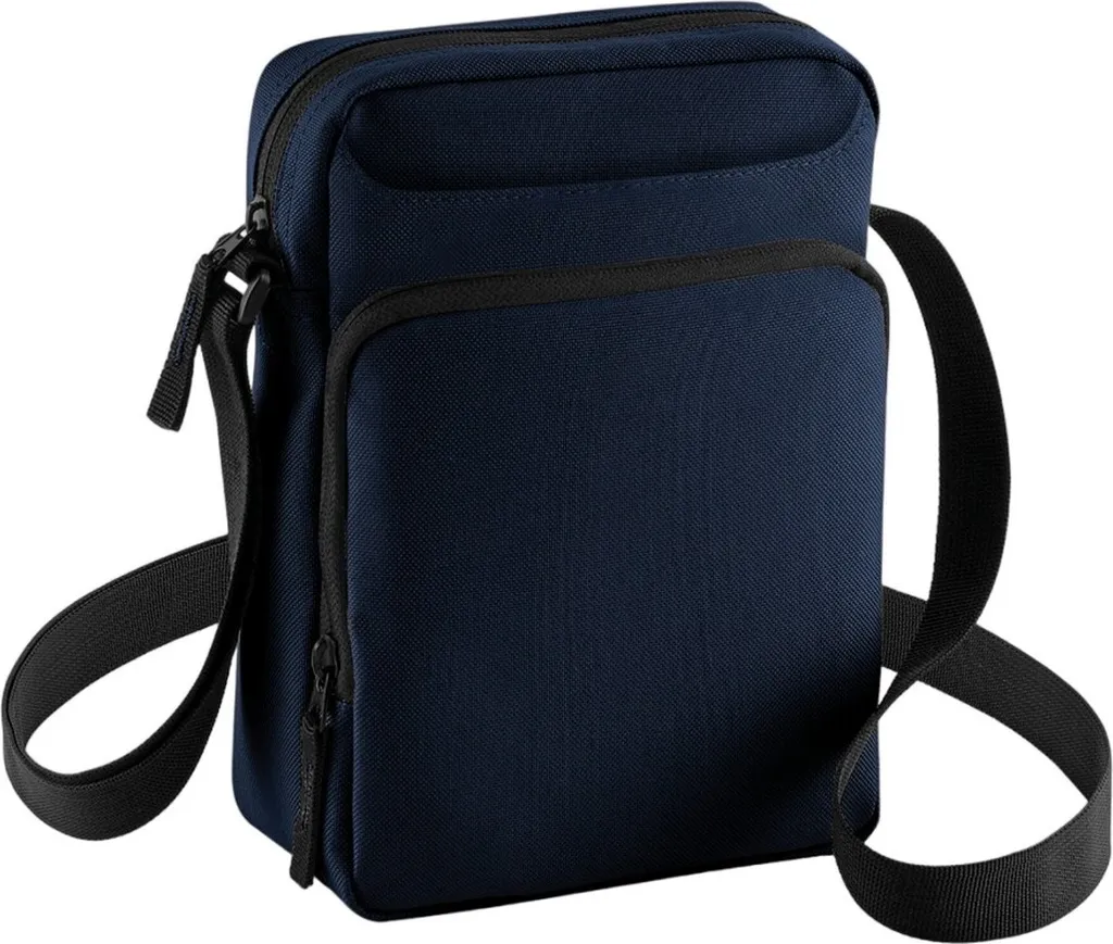 Borsa a Tracolla Blu Bagbase PC7297 - Comoda, Capiente e per Tutti i Giorni