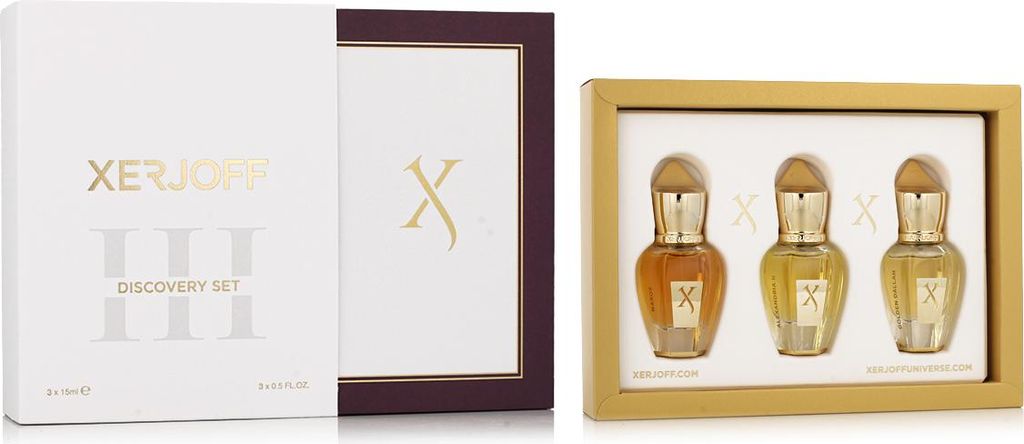 Xerjoff Discovery Set III 3 x 15ml Eau de Parfum Gift Set Image du produit 