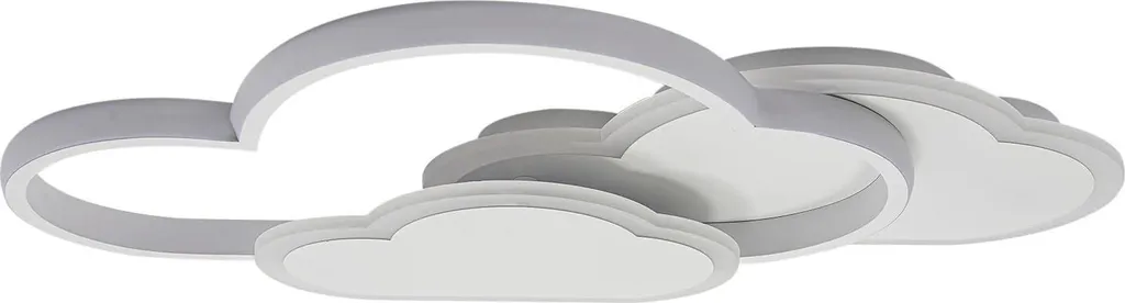 Plafonnier LED nuage 42W blanc gradation pour éviter la fatigue visuelle