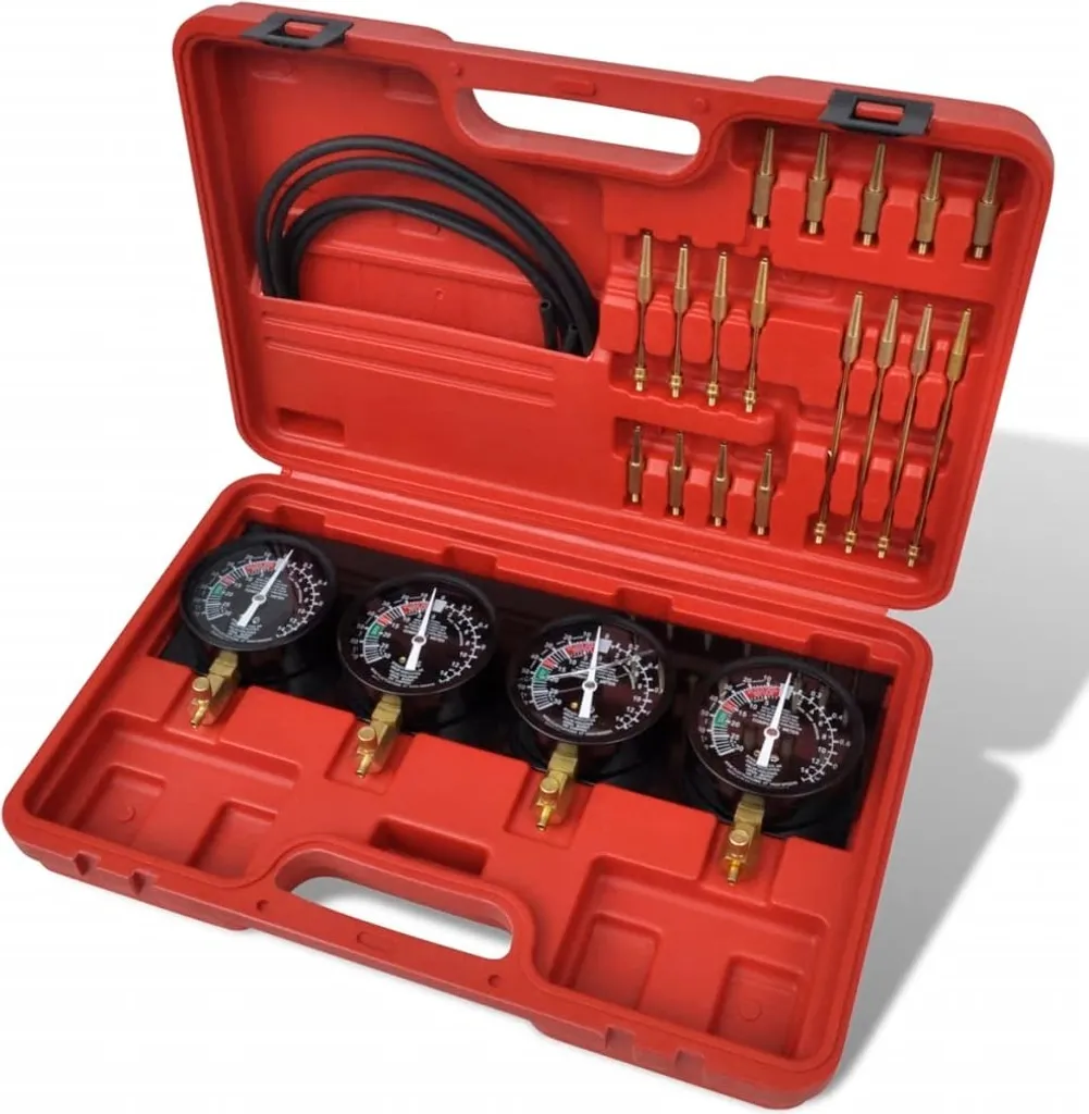 Appareils de mesure synchronisation carburateur 4 manomètres avec tubes