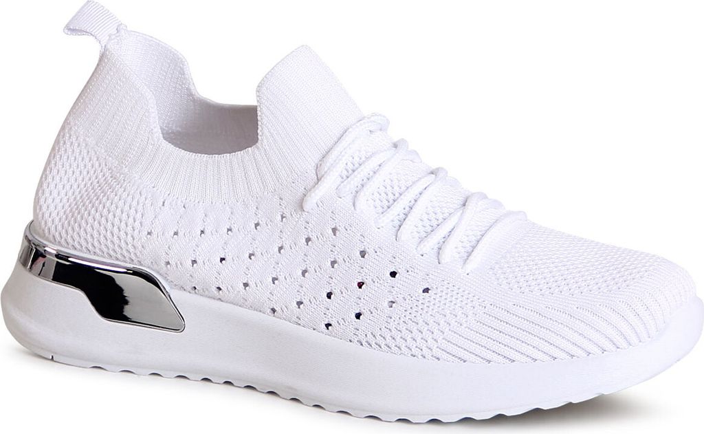 topschuhe24 2753 Damen Light Sneaker Soft & Bequem, Farbe:Weiß, Größe:38 EU