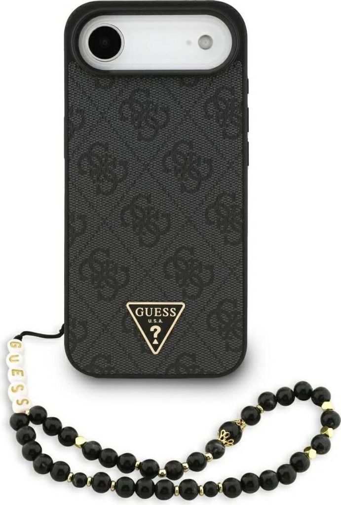Guess Hardcase 4G Triangle MagSafe etui ze sznurkiem iPhone Zdjęcie produktu 