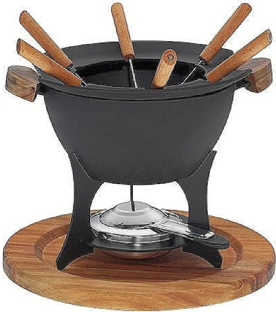 Set à Fondue Kela 16644 Stable et Anti-Éclaboussures pour Repas sans Risque
