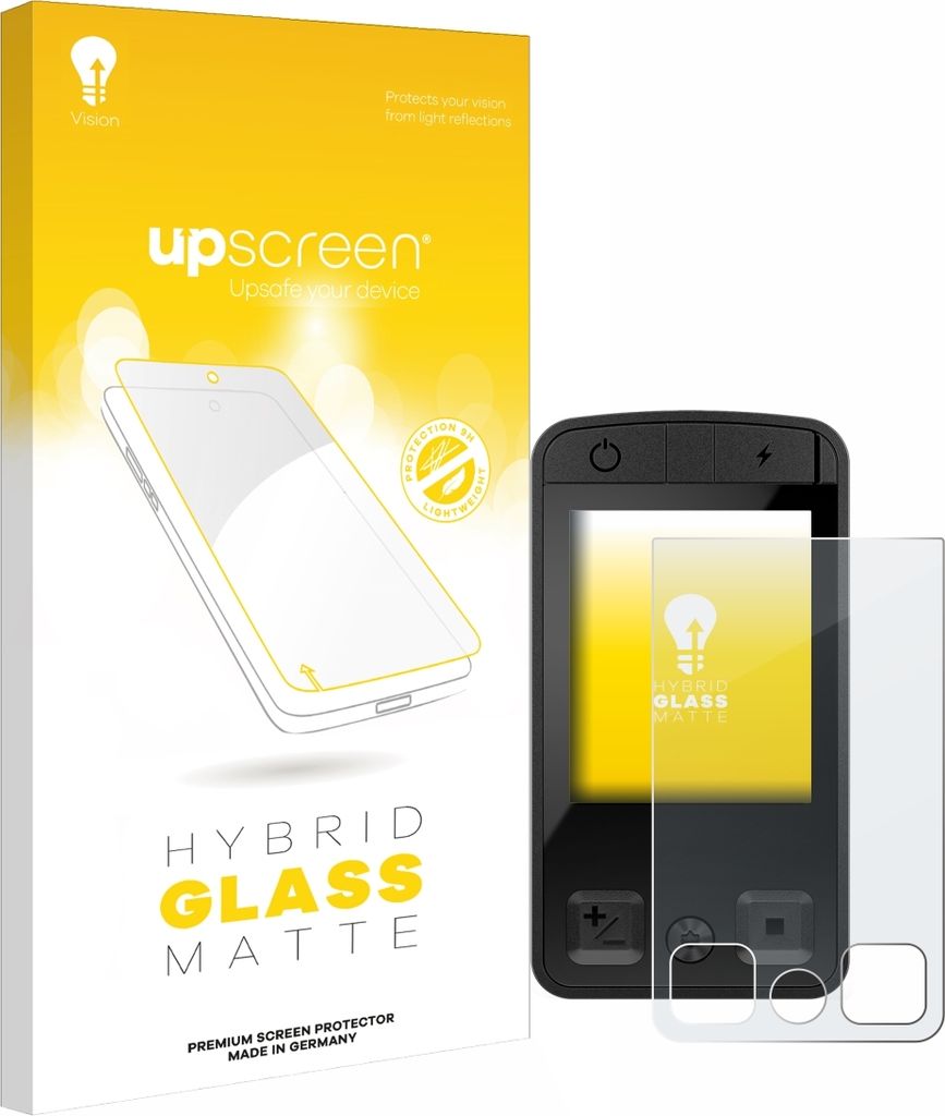 upscreen Entspiegelungs Schutzglas für Bosch Kiox 400C Schutzfolie Panzer Folie Glas Display Schutz matt