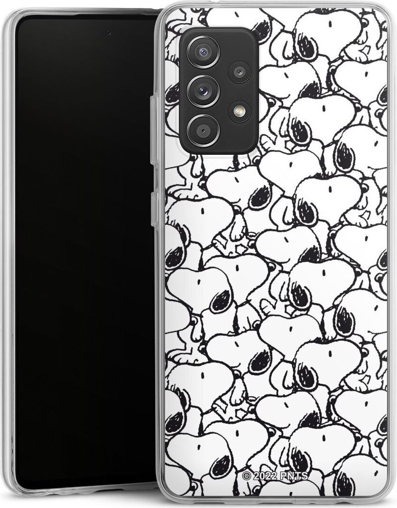DeinDesign Handyhülle für Samsung Galaxy A52 Silikon Hülle Case Smartphone Schutzhülle Muster Peanuts Snoopy