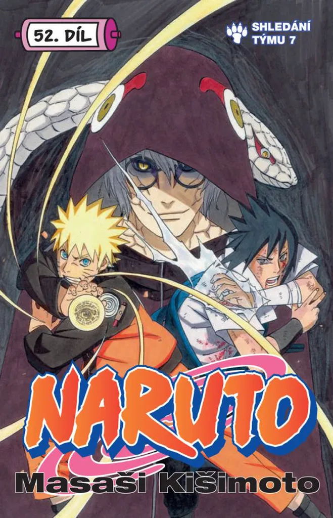 Manga Naruto Tome 52 : Shledání týmu 7 - Édition CREW en français