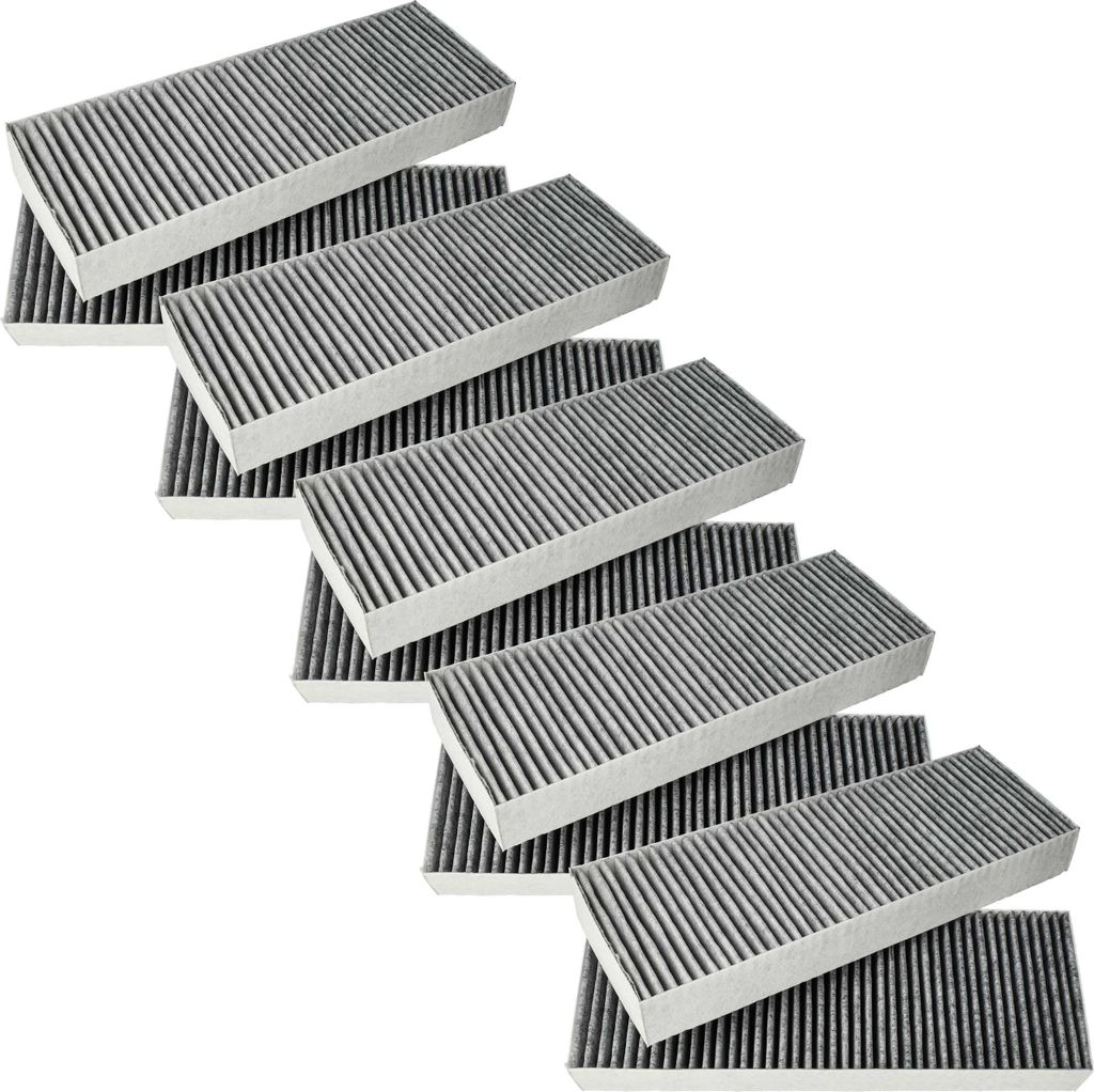 vhbw 10x Aktivkohlefilter Ersatz für Bora BAKFS-002, BAKF-001, BAKFS für Dunstabzugshaube - 34 x 12,2 x 4,25 cm