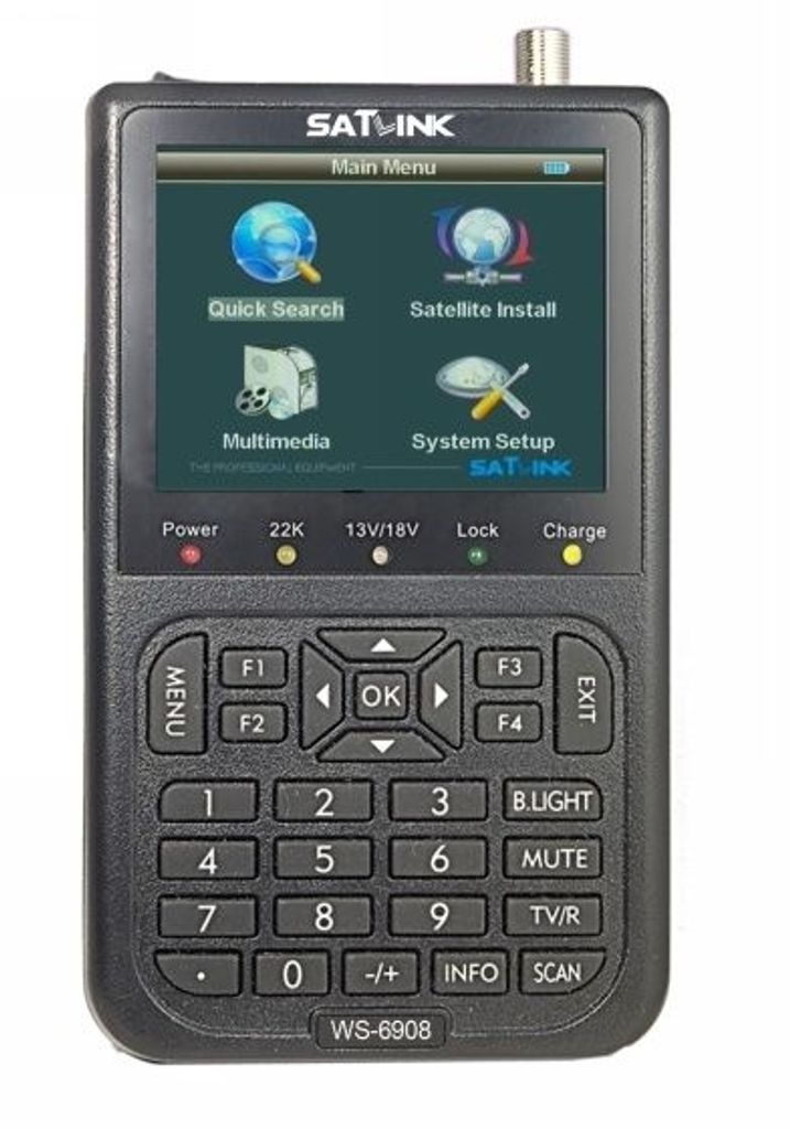 Satlink WS-6908 SE DVB-S FTA Messgerät