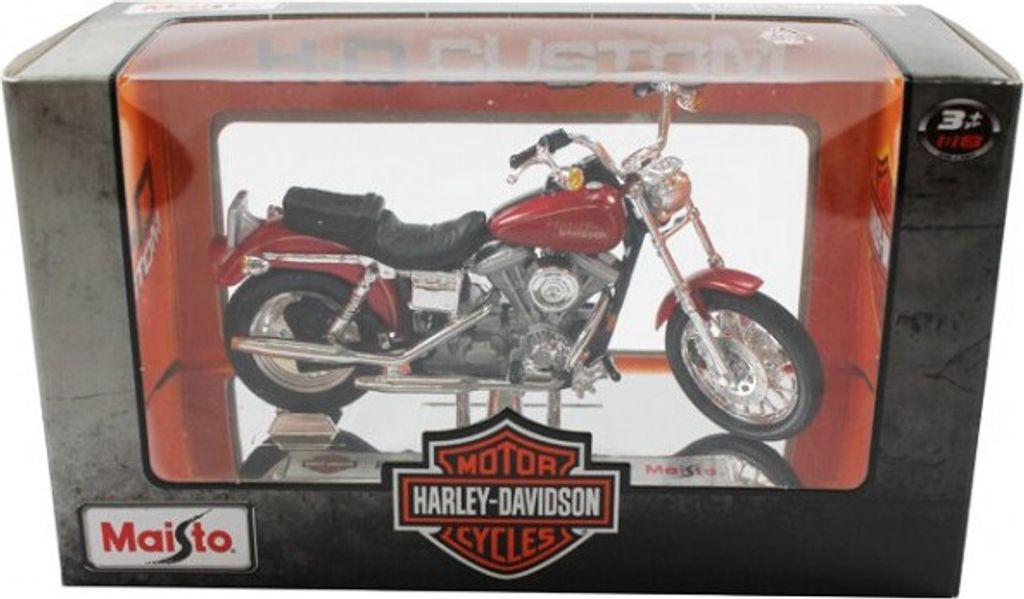 1:18 Harley Serie im Display