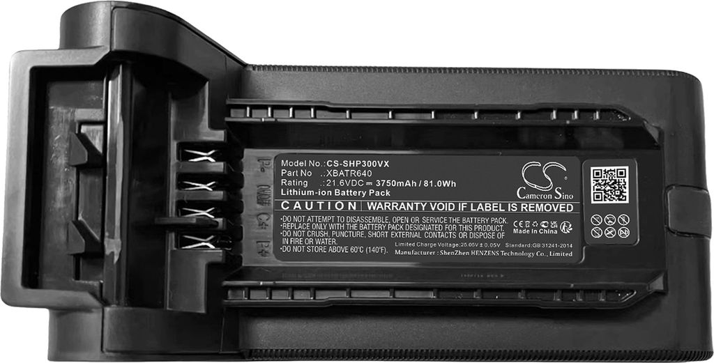 TECHTEK Batterie compatible avec [Shark] ​ IP3225, IP1220, Image du produit 