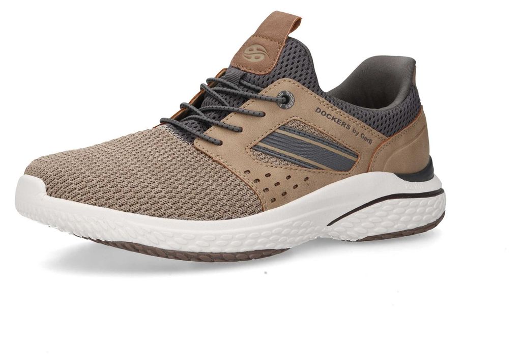 Dockers Sneaker - Beige Synthetik : 45 : Normal Größe: 45 Weite: Normal