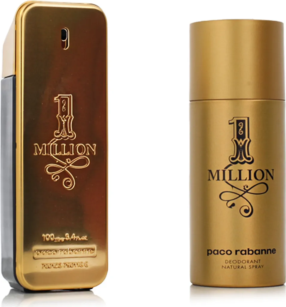 Paco Rabanne 1 Million Coffret Parfum Homme EDT 100ml et Déodorant 150ml