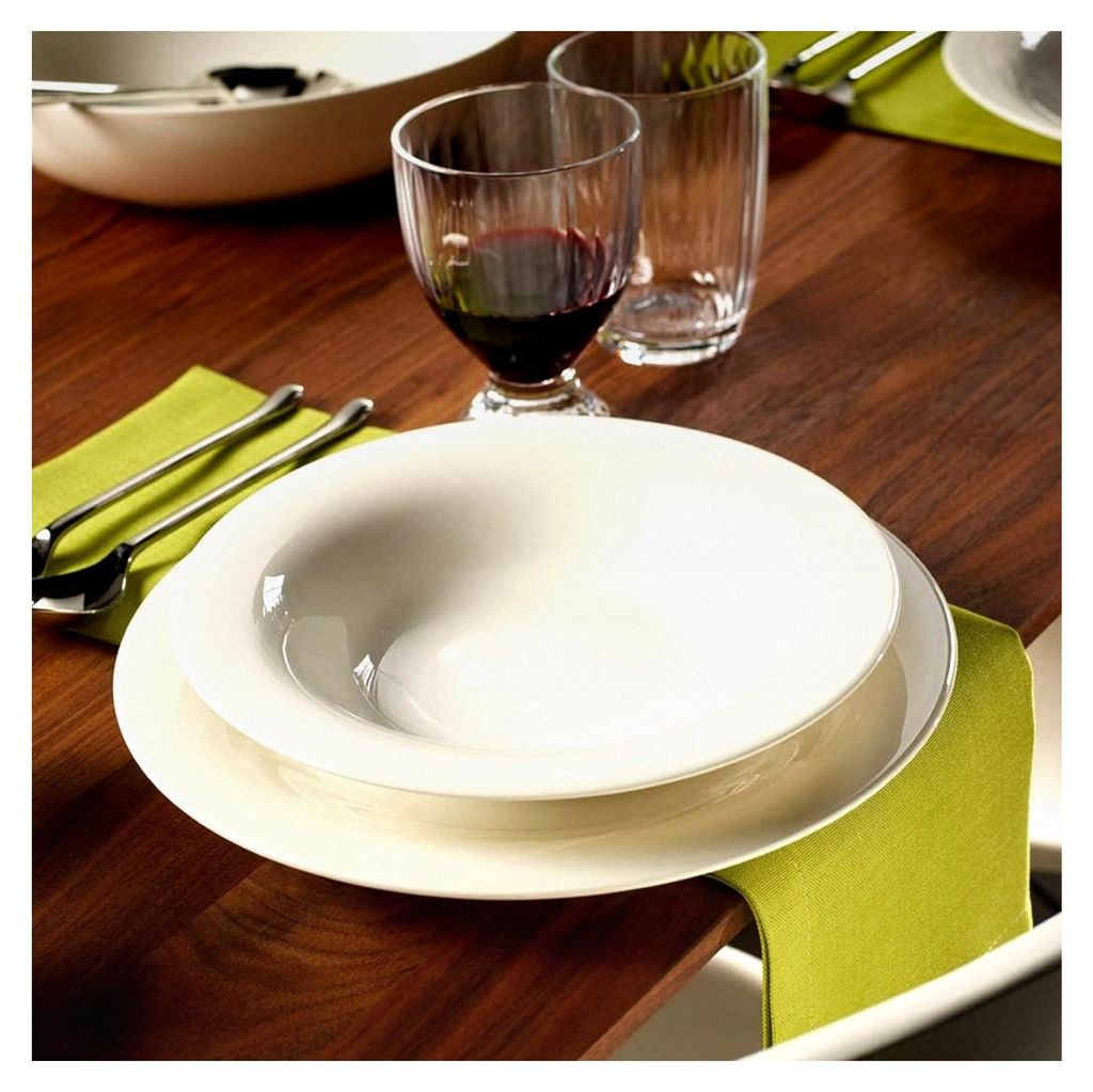 Suppenteller New Cottage Basic von Villeroy und Boch, Premium Porzellan, 23 cm