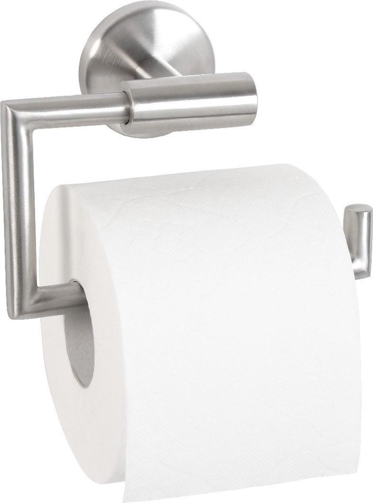 Toilettenpapierhalter aus massivem Edelstahl, Toilettenpapierrollenhalter fürs Badezimmer – Montage ohne Bohren, ideal für Küche und Bad, 15 x...