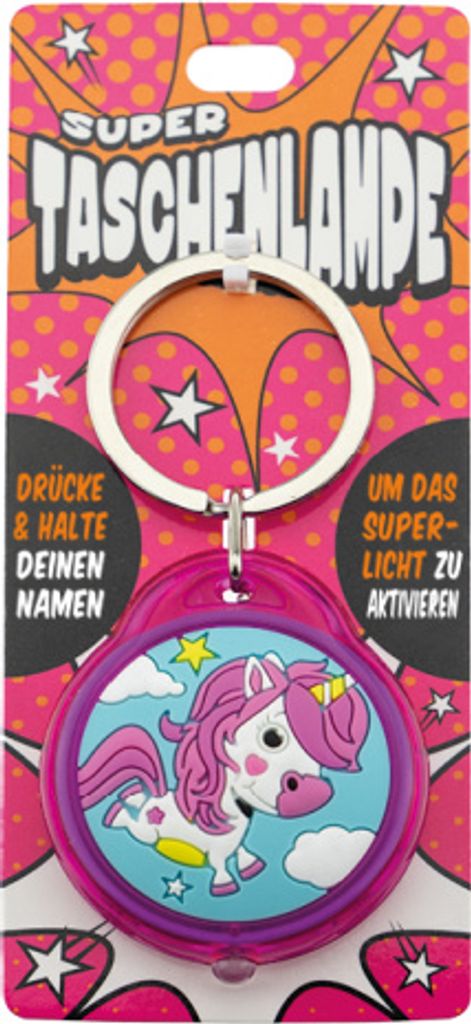 Super Taschenlampe f. Kinder CharakterEinhorn