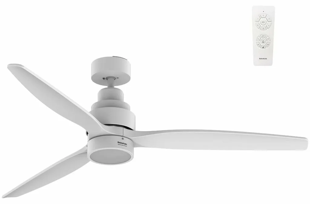 Taurus Fresko 3B Pure Ventilateur Plafond Ultra Silence 3 Pales en Bois
