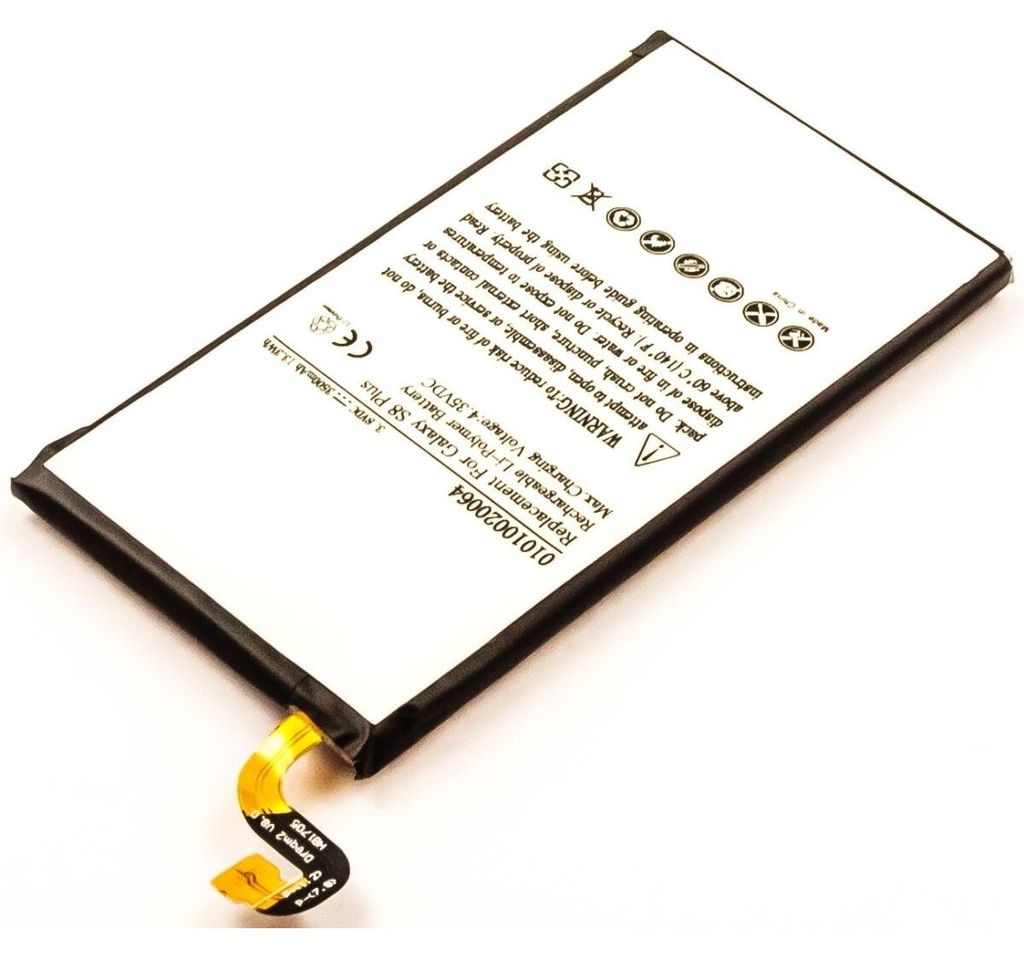 Akku für Samsung SM-G955U Li-Pol 3,8 Volt 3500 mAh schwarz.