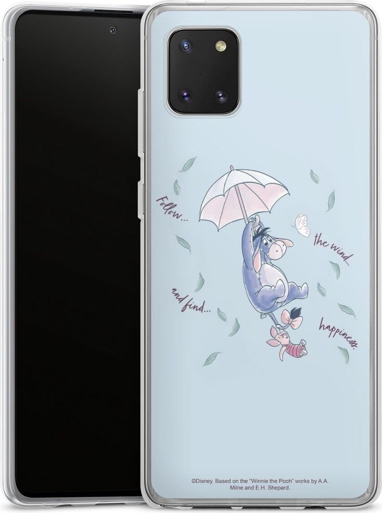 DeinDesign Handyhülle für Samsung Galaxy Note 10 lite Silikon Hülle Case Smartphone Schutzhülle Disney Offizielles Lizenzprodukt Winnie Puuh I-Aah
