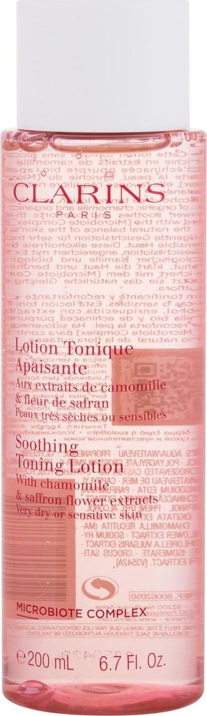 Lotion Tonique Apaisante Camomille & Fleur de Safran (Peaux Image du produit 