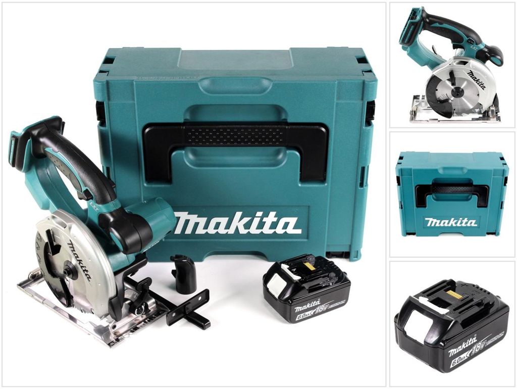 Makita DSS 501 G1J Scie circulaire sans fil 18 V - Li-ion - Image du produit 