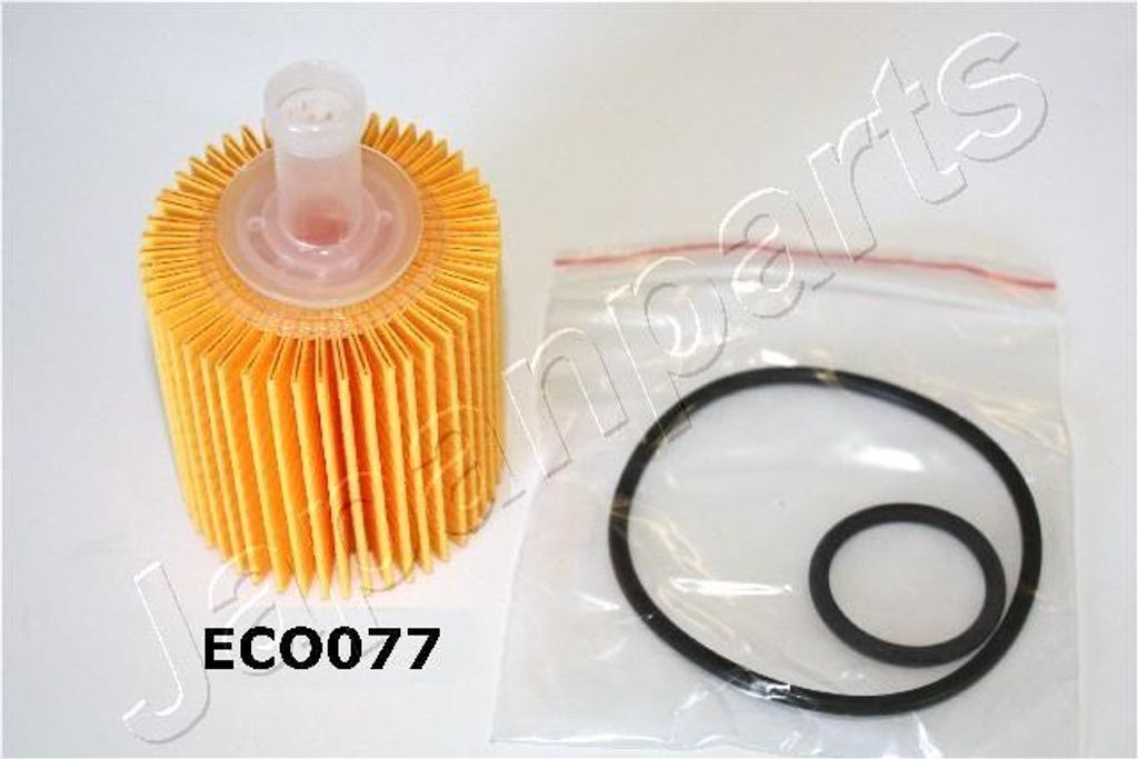 JAPANPARTS FO-ECO077 Ölfilter OE 0415231090 kompatibel mit NX, RX, Auris, IQ, Urban Cruiser, Yaris