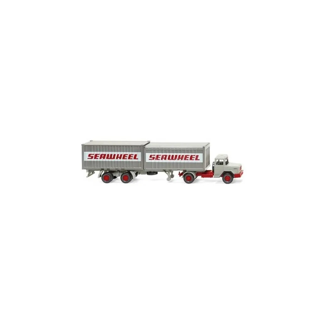 Camion miniature Seawheel Magirus Deutz Wiking en plastique injecté