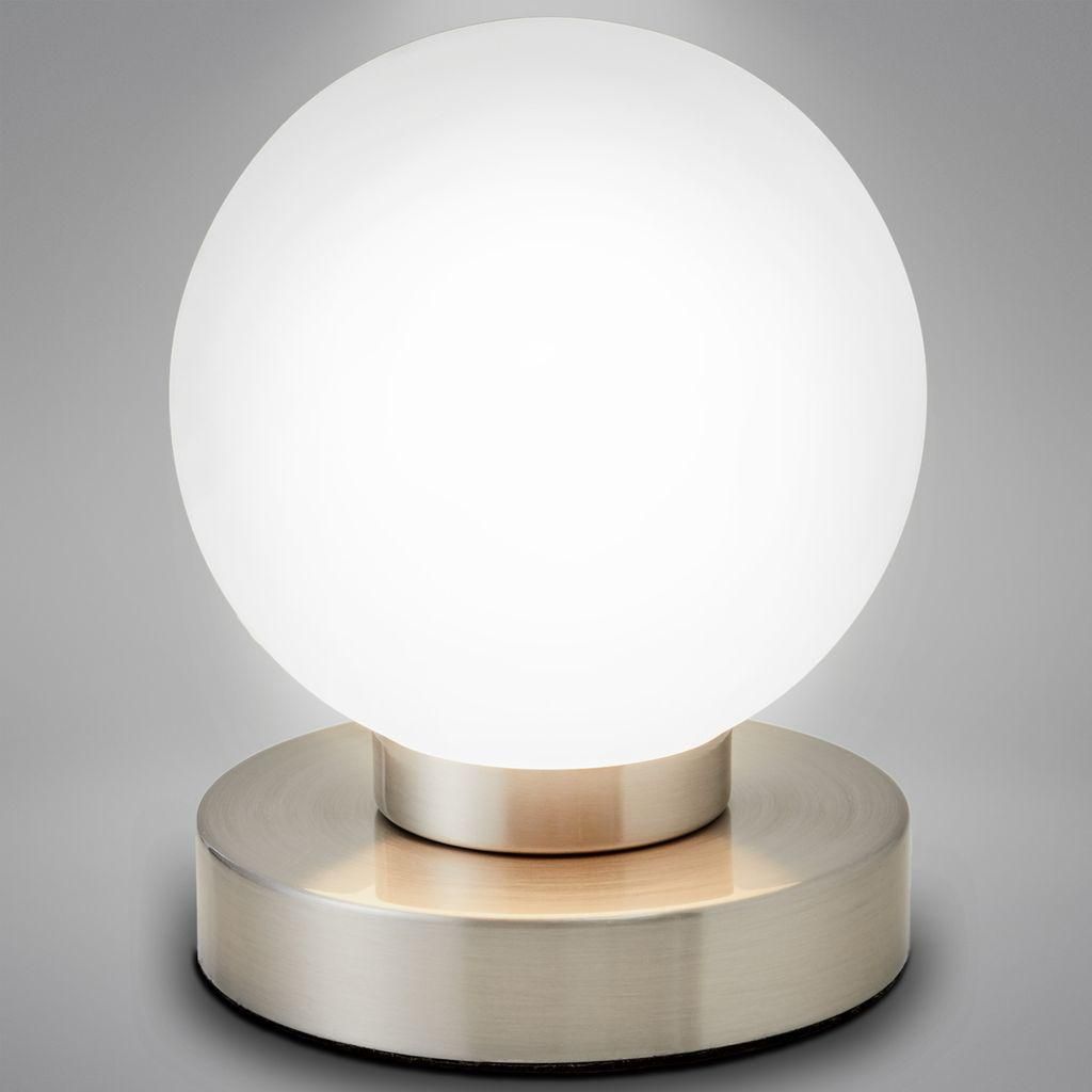 B.K.Licht Lampe de chevet tactile, intensité lumineuse Image du produit 