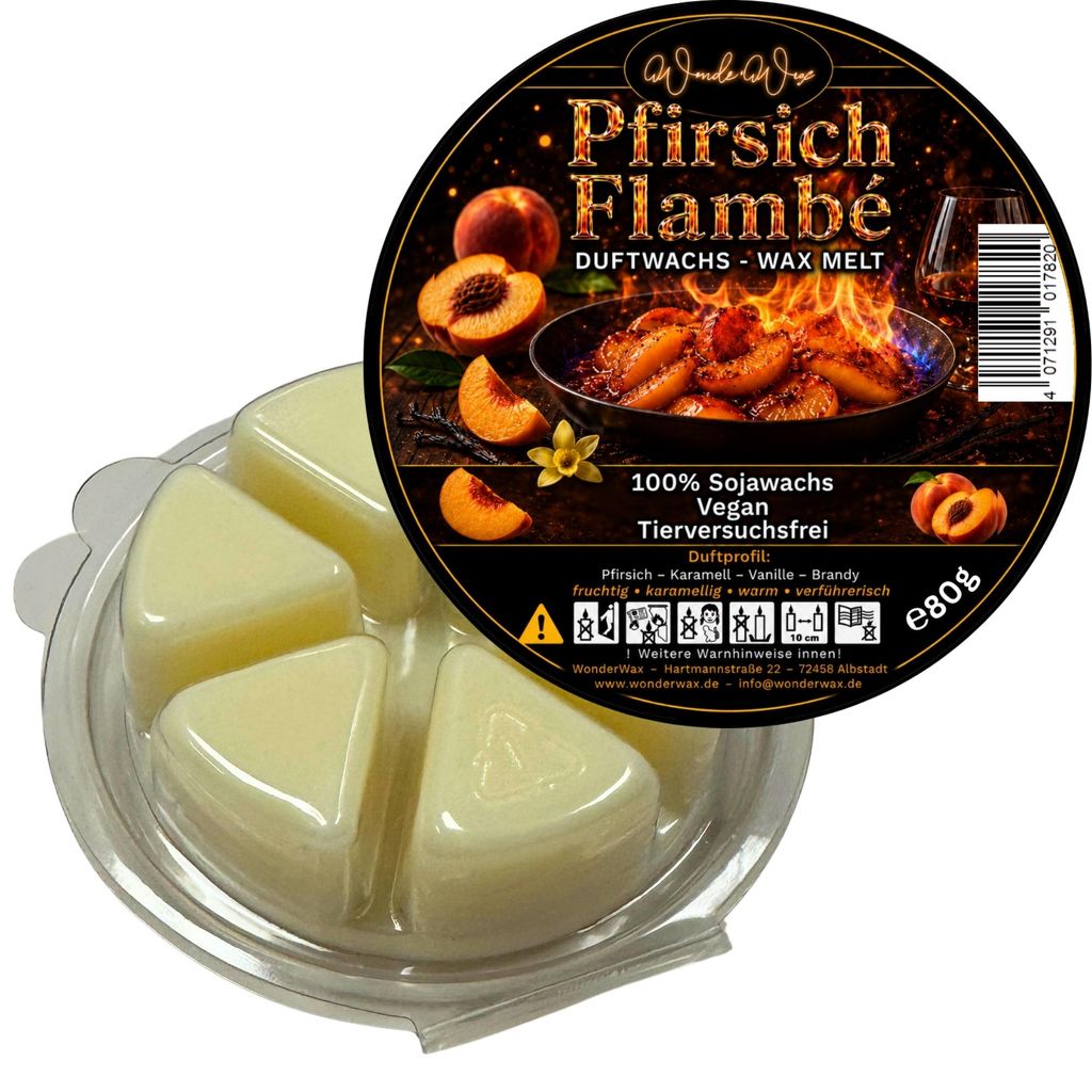 WonderWax Duftwachs Wax Melts für Duftlampe, 6 Ecken Duftmelt Wachsmelt Sojawachs Duftwachs Kreis für Raumdüfte, Wachs Duftöl Winter Indoor Sch...