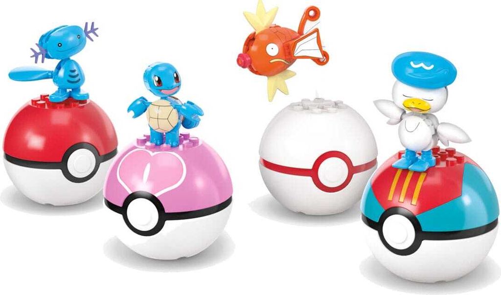 MEGA Pokémon 4 Sady pokémonů vodního typu Obrázek produktu 